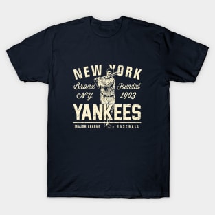 Vintage New York Yankees 1 by Buck Tee T-Shirt